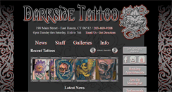 Desktop Screenshot of darksidetattoo.com